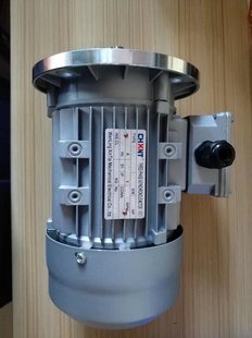 线切割配件丝筒电机YS7124三相异步电动机带法兰盘孔距120轴径14