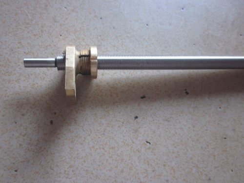 线切割锥度丝杆M10M7外径