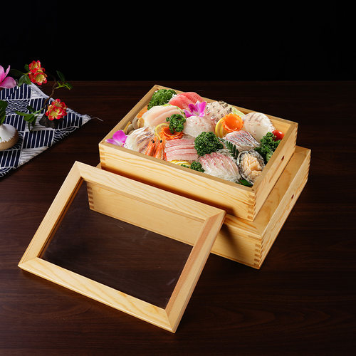 日式牛肉盘三纹鱼盒日本料理餐具