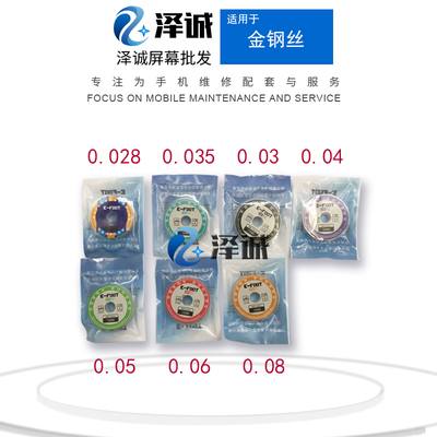 0.028/0.035/0.04/5/6/8MM