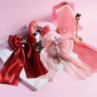 韩国8cm人鱼姬织带蝴蝶结丝带