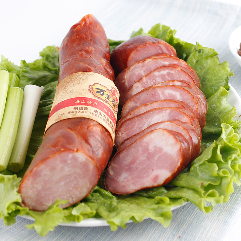 唐山特产万里香南味肠250克猪肉烤制熟食香甜火腿肠真空包装