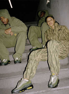 Corteiz 新款时尚街头潮流口袋原创男女嘻哈连帽美式复古夹克外套