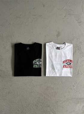 Corteiz 新款复古半袖上衣百搭超火短袖圆领纯棉T恤潮牌宽松夏季