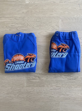 Trapstar 橙色老虎运动套装高版本经典刺绣连帽时尚休闲套装UK