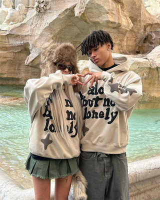 BrokenPlanet印花卫衣连帽衫卫衣