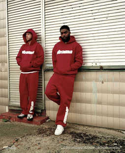 Drama Call卫衣套装加绒保暖欧美明星同款UKDRIPDRILL  嘻哈街头