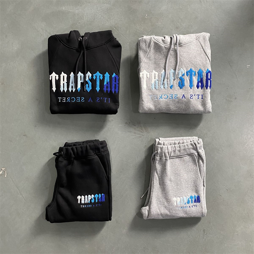 trapstar秋冬季刺绣运动套装