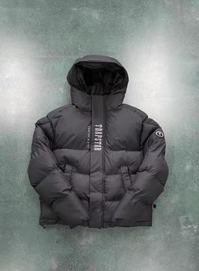 Trapstar  新款 =时尚黑色男款Jacket高品质不可脱卸保暖时尚夹克