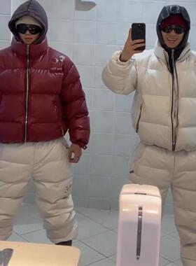 Thug Club 冬季棉服保暖宽松百搭时尚厚款男装立领高质量羽绒棉服