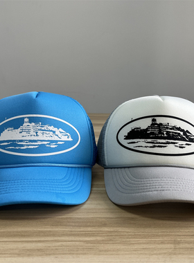 Corteiz  新款时尚潮牌经典系列圆顶拼色 防晒风格鸭舌帽流行帽子