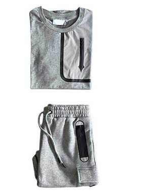 Trapstar 户外休闲系列冰丝弹力面料夏季男士于东速干短袖T恤衫