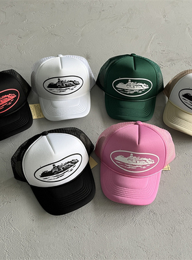 Corteiz 新款时尚网红关联夏季鸭舌帽 网帽圆顶街头休闲防晒潮牌