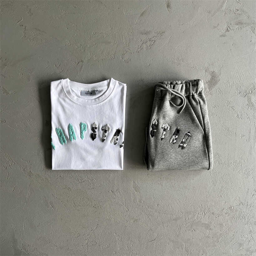 Trapstar短袖短裤夏季潮牌通用