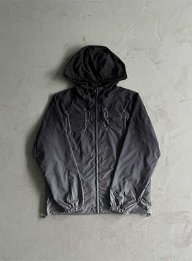 trapstar高品质高街潮牌休闲男士新款连帽刺绣拉绒长袖风衣