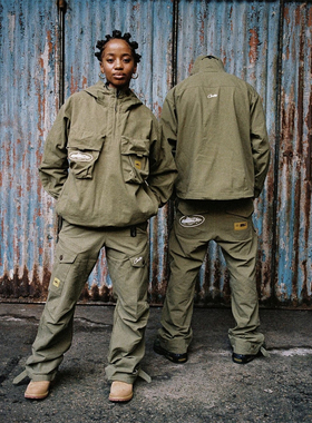 Corteiz 新款百搭美式复古直筒长裤子工装裤街头潮流登山休闲时尚