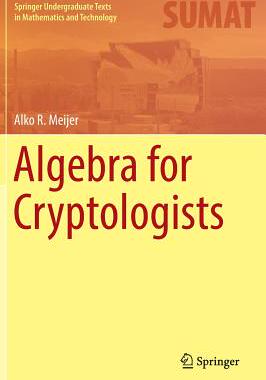 预订 Algebra for Cryptologists
