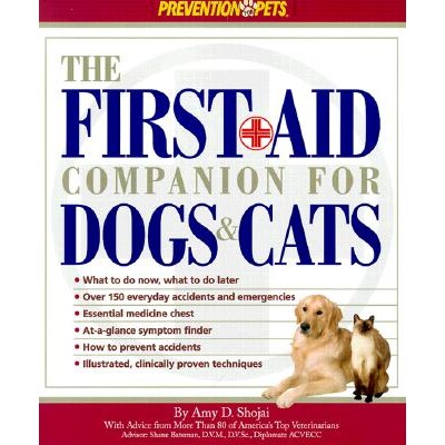 预订 犬猫急救伴侣 宠物百科 宠物参考 宠物图鉴 英文版 The First Aid Companion for Dogs & Cats:9781579543655