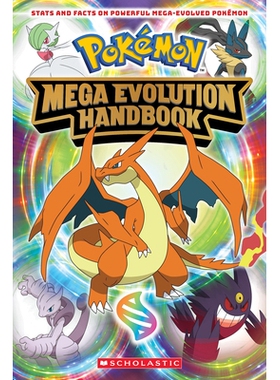 现货 宝可梦 官方进化图鉴 2026新版 数据战斗指南 英文原版 Pokemon: Mega Evolution Handbook