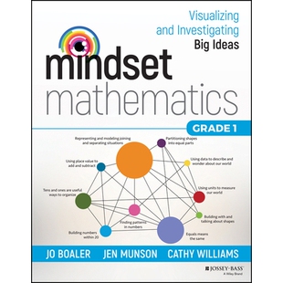 Mindset Mathematics Visualizing And Investigating Big Ideas, Grade 1 思维数学：大构想的可视化与研究 1年级 9781119358626