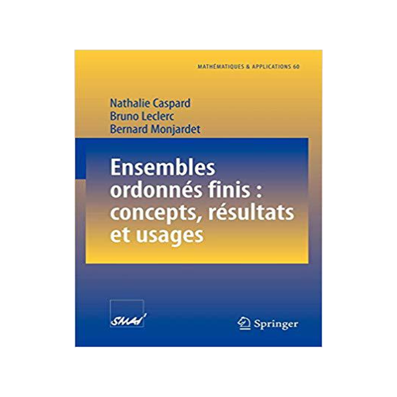 预订 Ensembles ordonnés finis : concepts, résultats et usages