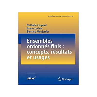预订 Ensembles ordonnés finis : concepts, résultats et usages