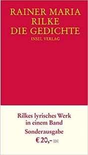 lyrisches Rilkes Werk Band Die einem Gedichte