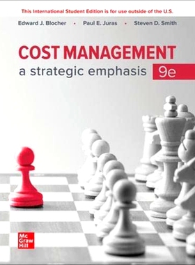 预订 Cost Management: A Strategic Emphasis: 9781260814712