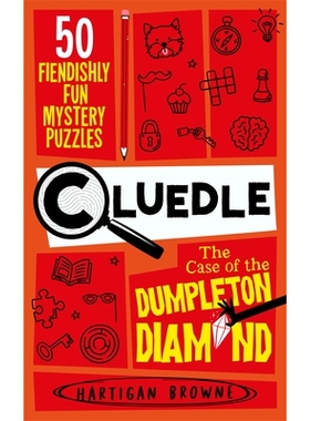 Cluedle 邓普顿钻石案 Murdle儿童版 解谜小游戏 寓教于乐 家庭朋友桌游 英文原版 The Case of the Dumpleton Diamond