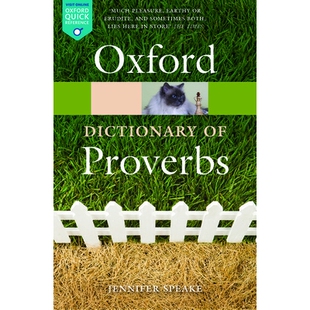 Oxford Dictionary of Proverbs 牛津谚语词典 9780198734901