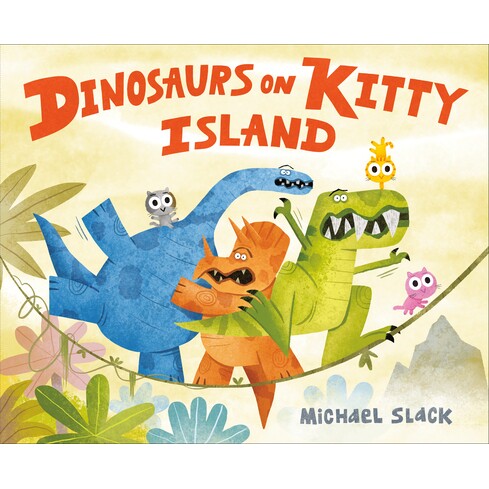 预订 基蒂岛上的恐龙 动物百科 狗狗 英文 Dinosaurs on Kitty Island:9780593108413