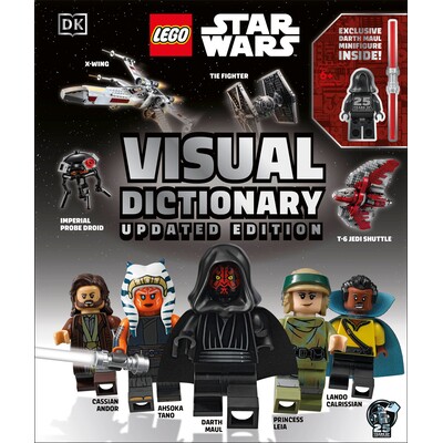 预订 乐高星球大战视觉词典更新版：带有*星球大战小人仔 英文 LEGO Star Wars Visual Dictionary Updated Edition: With Exclusi
