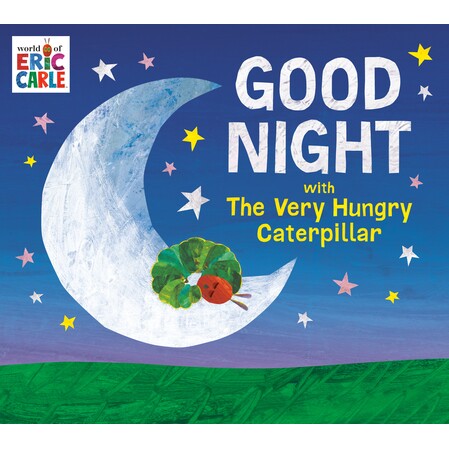 预订 与好饿的毛毛虫晚安 英文 睡前故事 Good Night with The Very Hungry Caterpillar