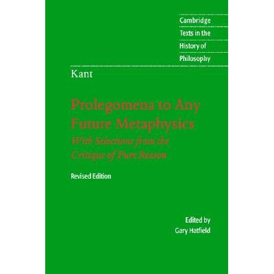 Prolegomena to Any Future Metaphysics -