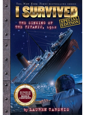预售 I Survived 幸存系列 1912年泰坦尼克号沉没 儿童历史冒险小说 章节书 I Survived the Sinking of the Titanic, 1912 英文原