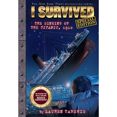 现货 I Survived 幸存系列 1912年泰坦尼克号沉没 儿童历史冒险小说 章节书 I Survived the Sinking of the Titanic, 1912 英文原
