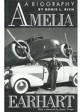预订 阿米莉亚·埃尔哈特：传记 人物传记 女性人物 英文 Amelia Earhart: A Biography
