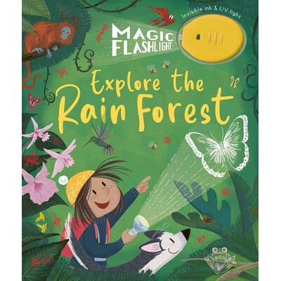预订 Magic Flashlight Explore the Rain Forest 魔法手电筒:探索雨林 9781680102925