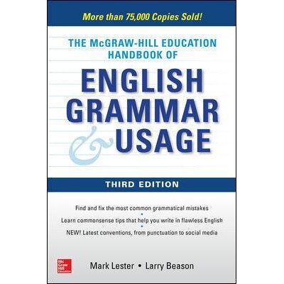McGraw-Hill Education Handbook of English Grammar & Usage 9781260121674