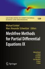 预订 Meshfree Methods for Partial Differential Equations IX
