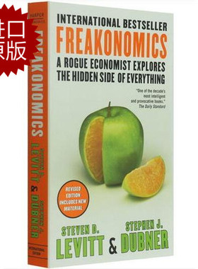 现货 英文原版 Freakonomics (new edtion) 魔鬼经济学