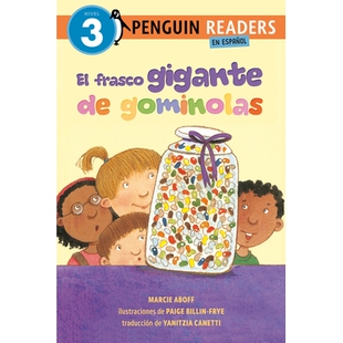 预订 El frasco gigante de gominolas（巨型果冻豆罐西班牙语版） 英文 分级读物 入门级 企鹅分级阅读3级 El frasco gigante de