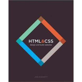 现货 英文原版 HTML & CSS 设计与构建网站 HTML and CSS: Design and Build Websites
