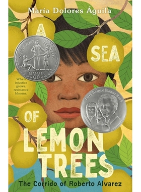 预售 2026纽伯瑞银奖 柠檬树的海洋 英文原版 María Dolores Águila 儿童青少读物 A Sea of Lemon Trees