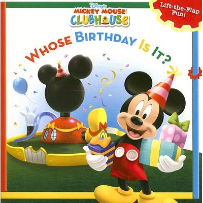 预订 米奇老鼠俱乐部：谁的生日？ 节日主题 生日 英文 Mickey Mouse Clubhouse: Whose Birthday Is It?