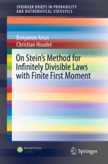 预订 On Stein’s Method for Infinitely Divisible Laws with Finite First Moment