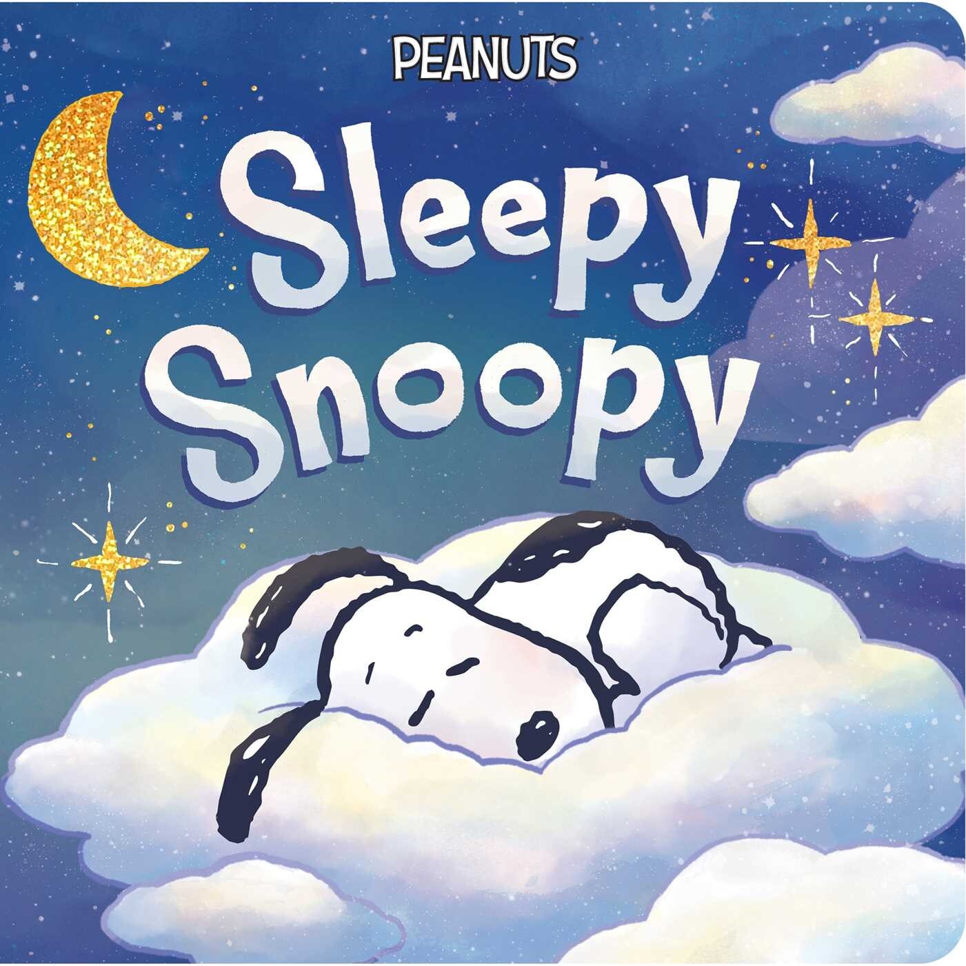 现货 晚安史努比 绘本纸板书 睡前故事 花生漫画 英文原版 Sleepy Snoopy