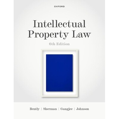 Intellectual Property Law 知识产权法 9780198869917