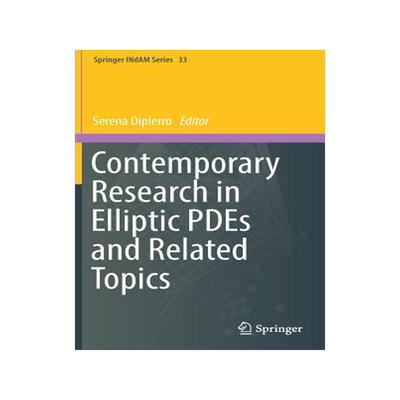 预订 Contemporary Research in Elliptic PDEs and Related Topics