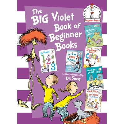 预订 初学者书籍大紫罗兰书 英文 分级读物 入门级 初学者读物 The Big Violet Book of Beginner Books